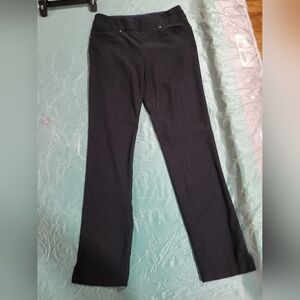 Black PGA tour pull on pants, Medium